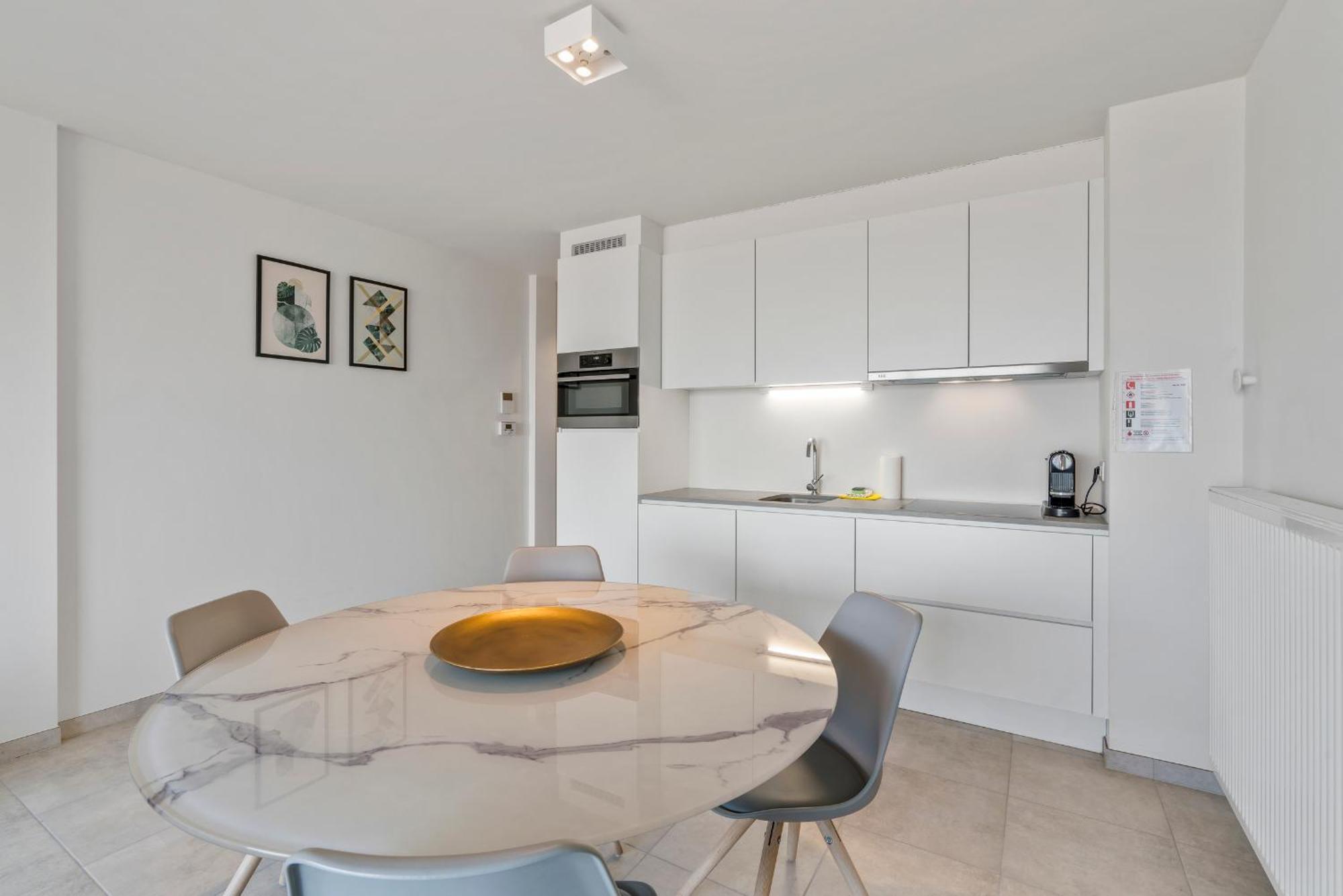 Ontspannen Aan Zee App Met Frontaal Zeezicht - 4P Knokke-Heist Exterior foto